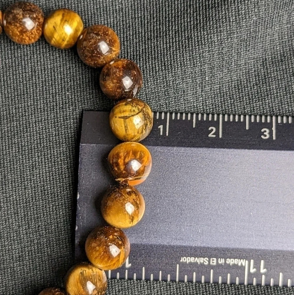 New Tigers eye stretch bracelet, 8mm - Picture 3 of 8
